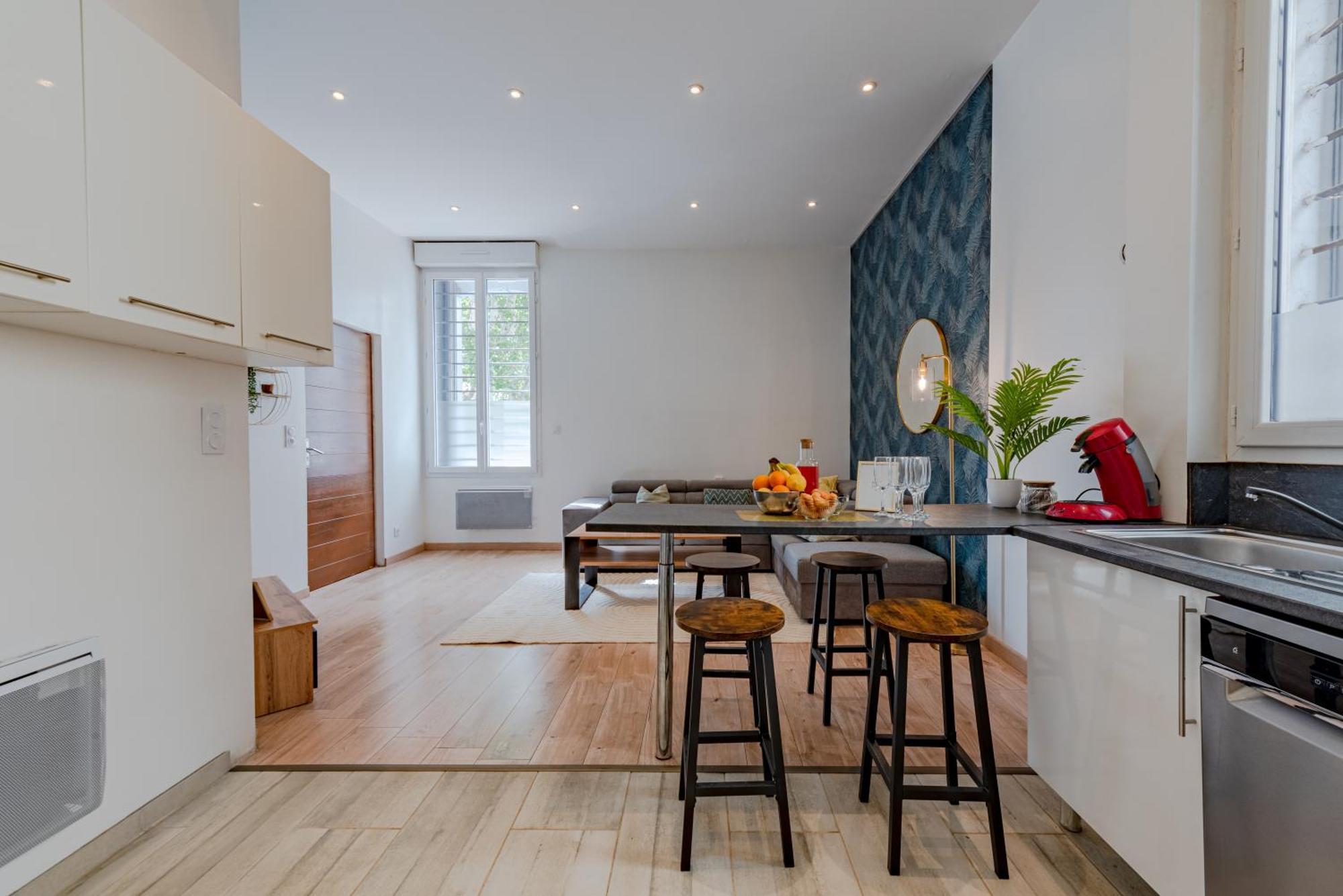 Apartment Chic Family - Neuf & Moderne - Parking Wifi Centre Gare Tgv - Confort Ideal Famille - Speciale Perpignan